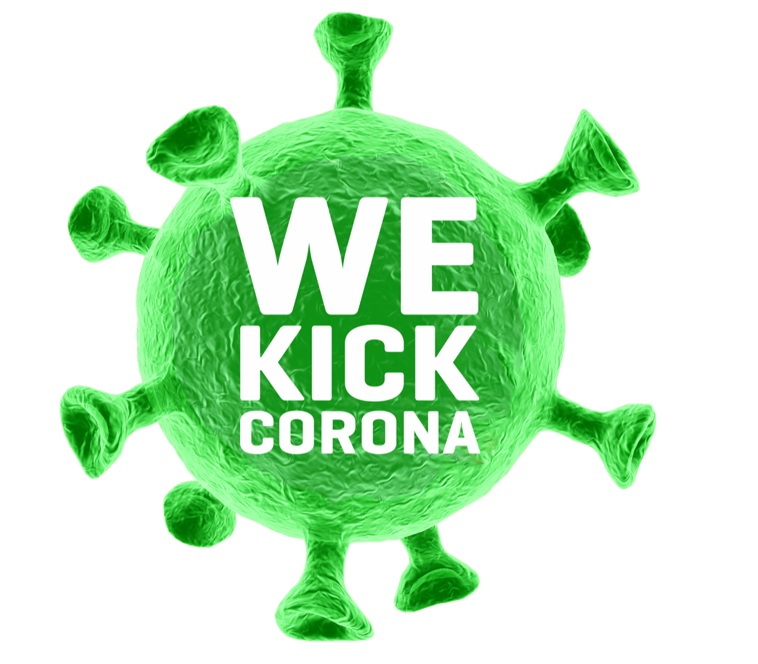 Logo WeKickCorona